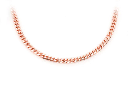 3MM MIAMI CUBAN 14K SOLID GOLD CHAIN