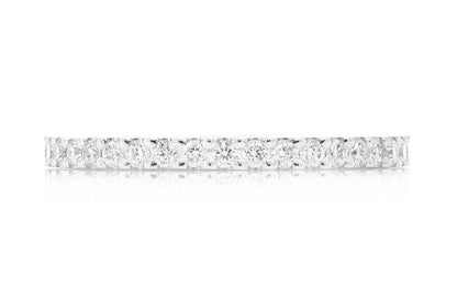 Inel cu diamant ETERNITY, aur masiv de 14K, 0.50 ct