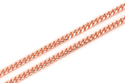 3MM MIAMI CUBAN 14K SOLID GOLD CHAIN
