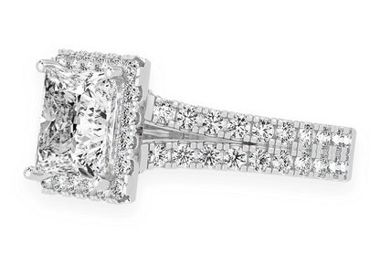 SPHINX - 3.00CT PRINCES CUT - DIAMOND ENGAGEMENT RING
