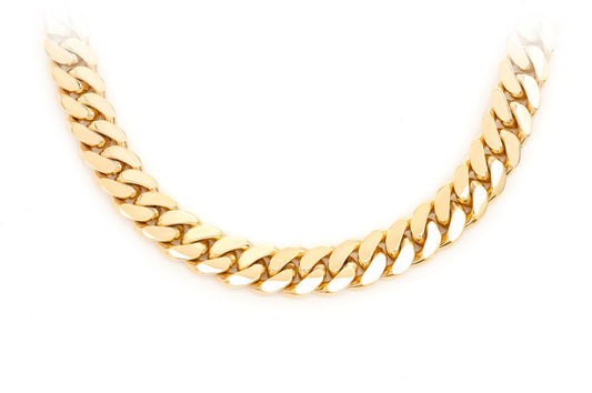 8MM MIAMI CUBAN 14K SOLID GOLD CHAIN