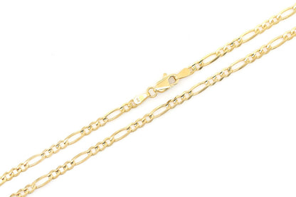 LANȚ FIGARO 3MM AUR MASIV 14K