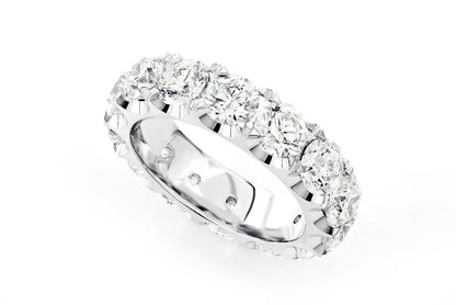 40PT ETERNITY DIAMOND BAND 14K SOLID GOLD 6.35CTW